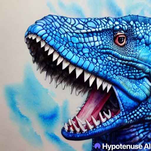 Hypotenuse AI Generated Dinosaur AI Art