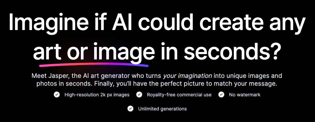 Jasper AI Art Generator