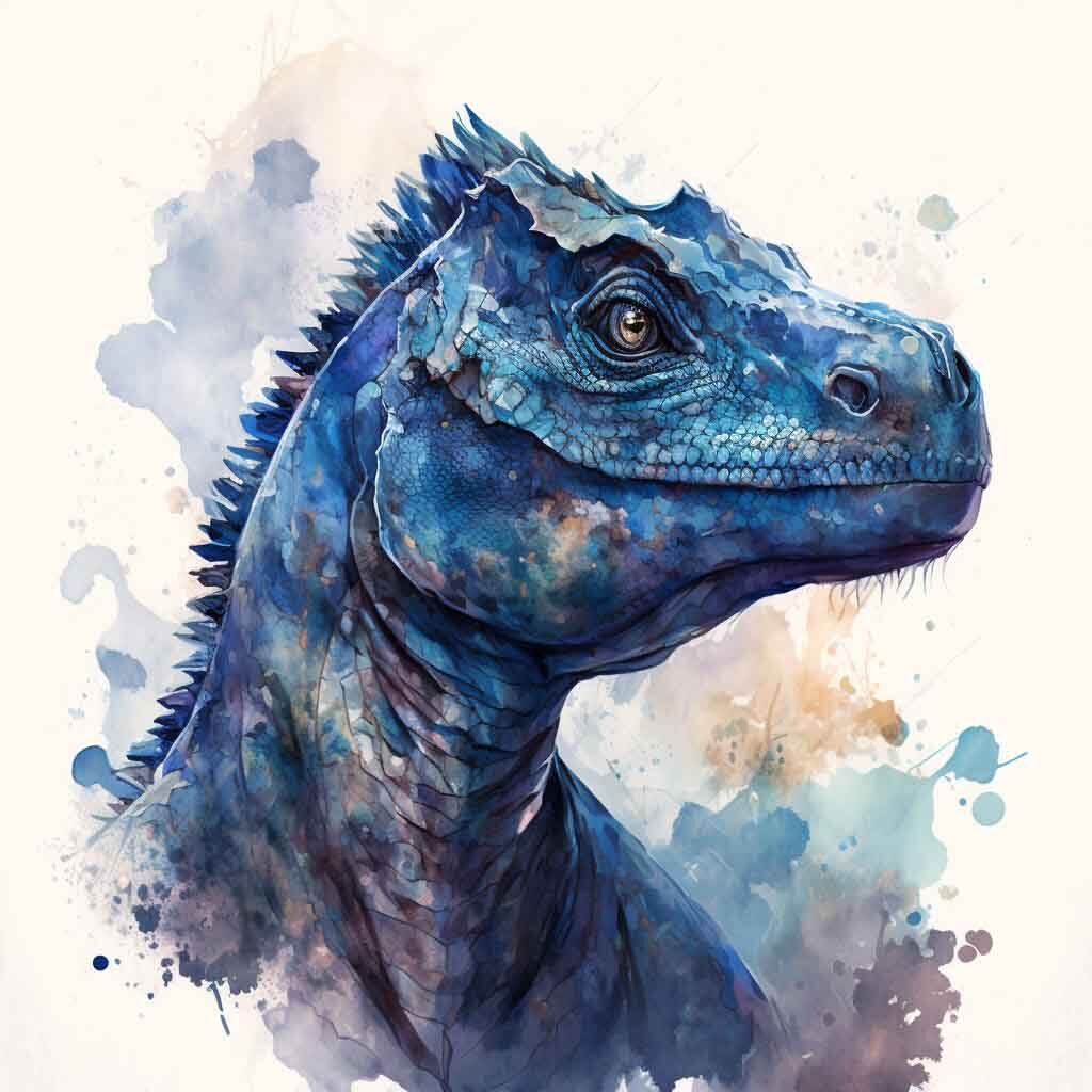 Midjourney Generated Dinosaur AI Art