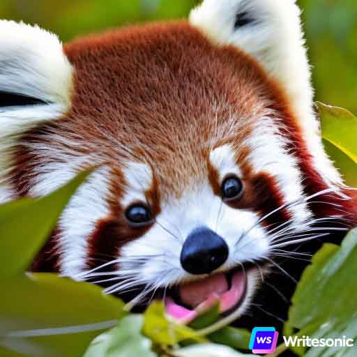 Photosonic Generated Red Panda AI Art